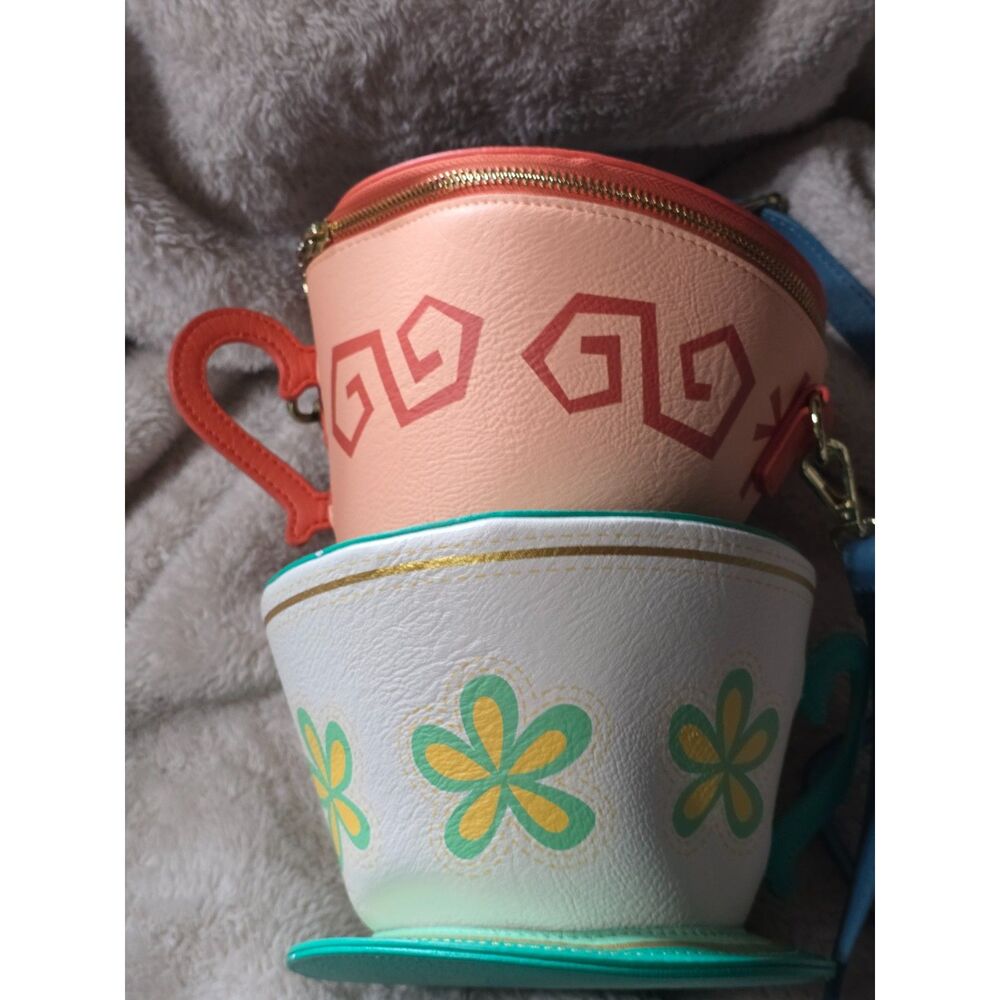 Loungefly Disney Parks Alice in Wonderland Mad Hatter Crossbody Bag Purse